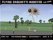Click to Play Flying Spaghetti Monster