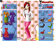 Click to Play Baking Girl Dress Up