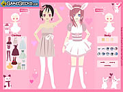 Click to Play Love Bunnies Dress Up