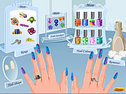 Click to Play Funky Nail Art