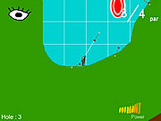 Click to Play Cat with Bow Golf 2