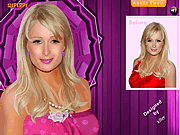 Click to Play Cute Paris Hilton Makeover