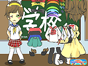 Click to Play Chibi School Dress Up