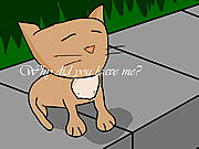 Click to Play The Abandoned Kitten