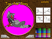 Click to Play Tom and Jerry online Coloring