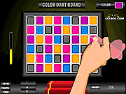 Click to Play Color Dart Board