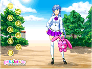 Click to Play Anime School Girl Dress Up