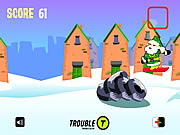 Click to Play Santa Urban Snowboarding