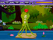 Click to Play Frogs Kissing