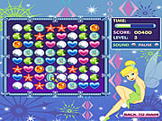 Click to Play Tinkerbell's Jewel Jumble