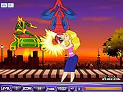 Click to Play Spider Man Kiss