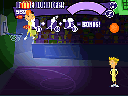 Click to Play Dance Dunk-off