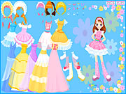 Click to Play Flower Gown Dressup