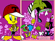 Click to Play Tweety Dress Up