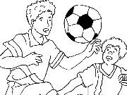 Click to Play Coloring Football - Soccer - 1